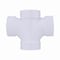 Charlotte Pipe And Foundry Charlotte Pipe Schedule 40 1-1/2 in. Hub X 1-1/2 in. D Hub PVC Double Sanitary Tee 1 pk PVC004280600 - alternate 4